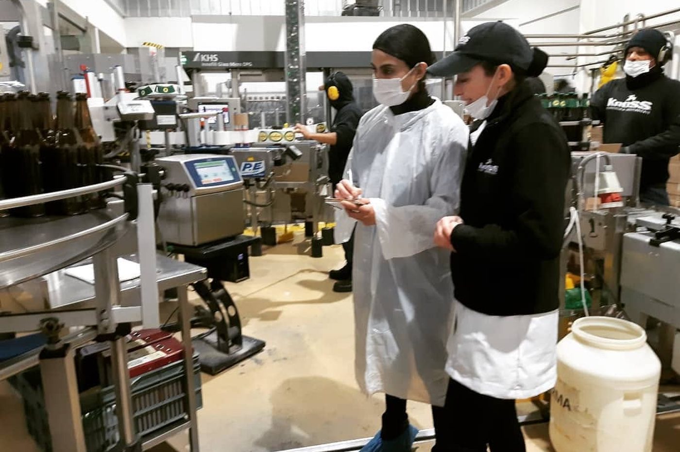 Asesoría técnica en una línea de envasado